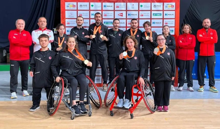 Milli Para Badmintoncular Tokyo’da 7 Madalya Kazandı