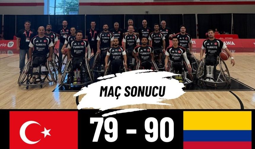 Türkiye Kolombiya’ya 90-79 Mağlup Oldu