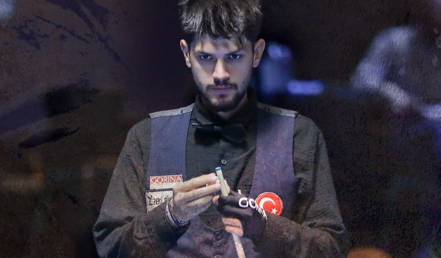 Seymen Özbaş 3 Bant Bilardoda Dünya Üçüncüsü Oldu
