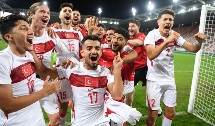 Ümit Milli Takım 2-2’lik Maçla Play-Off’u Garantiledi