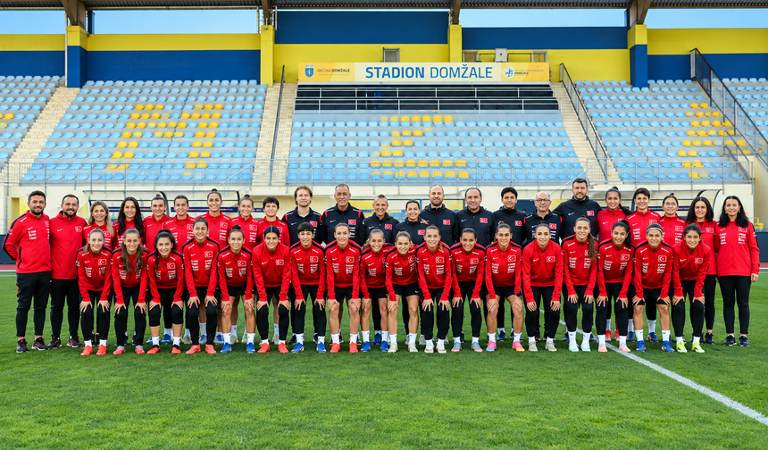 Türkiye Slovenya Deplasmanında Dünya Kupası İçin Sahaya Çıktı