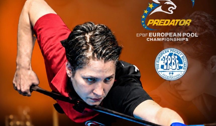 Sinem Kökten Avrupa Bilardo Şampiyonası'nda 4. Kez Şampiyon Oldu
