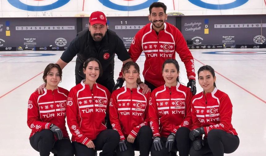 Kadın Milli Curling Takımı Sundbyberg Open'da Yarı Finalde