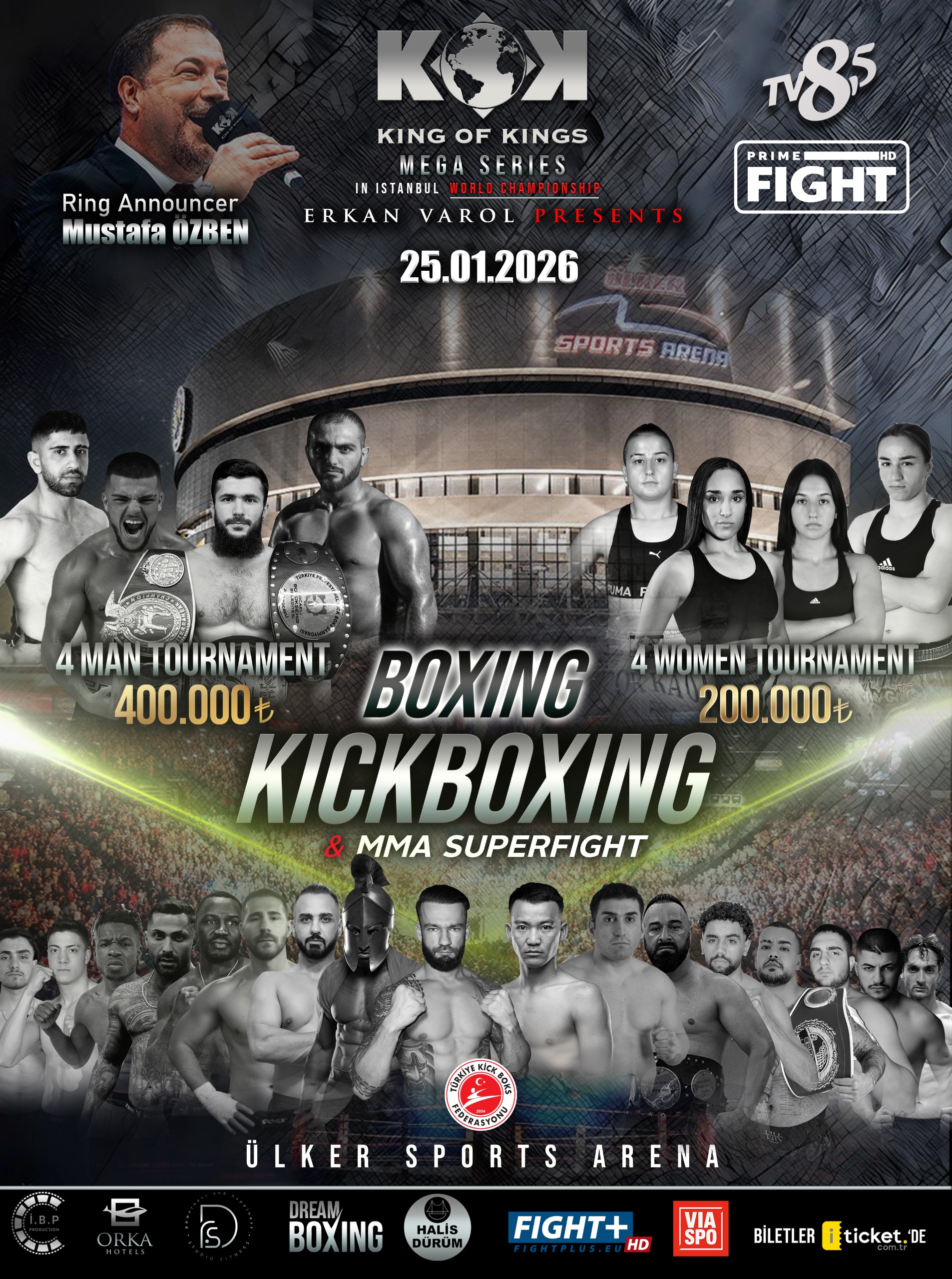 Duyuru King Of Kings Mega Series Istanbul