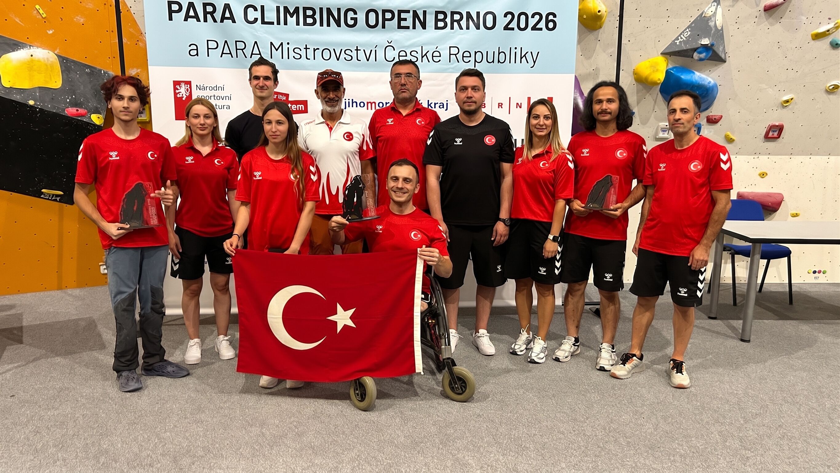 Para Tırmanış Milli Takımı Brno’da 3 Madalya Kazandı