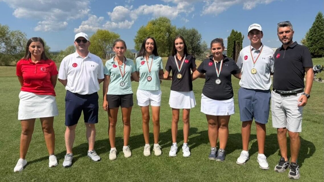 Milli Golfçüler Bulgaristan’dan 5 Madalyayla Döndü