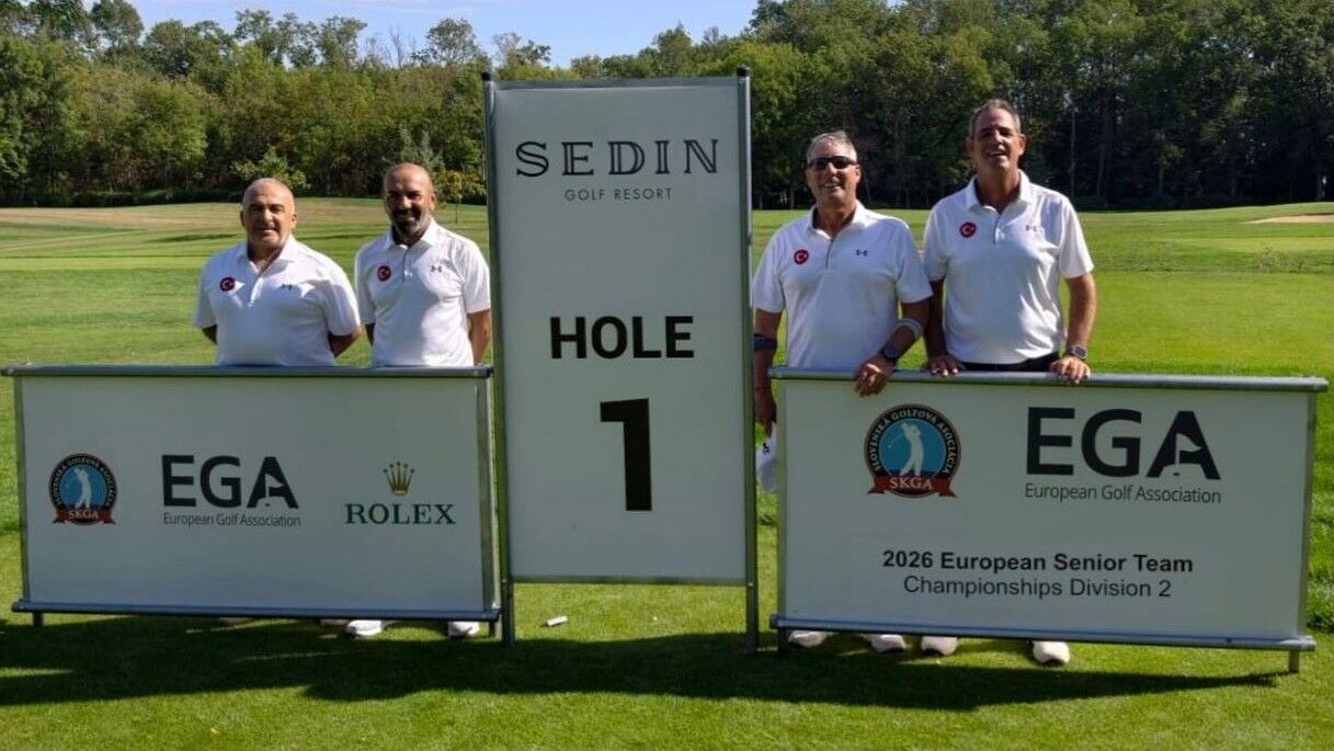 Senior Erkek Milli Golf Takımı Avrupa Sahnesine Çıkıyor