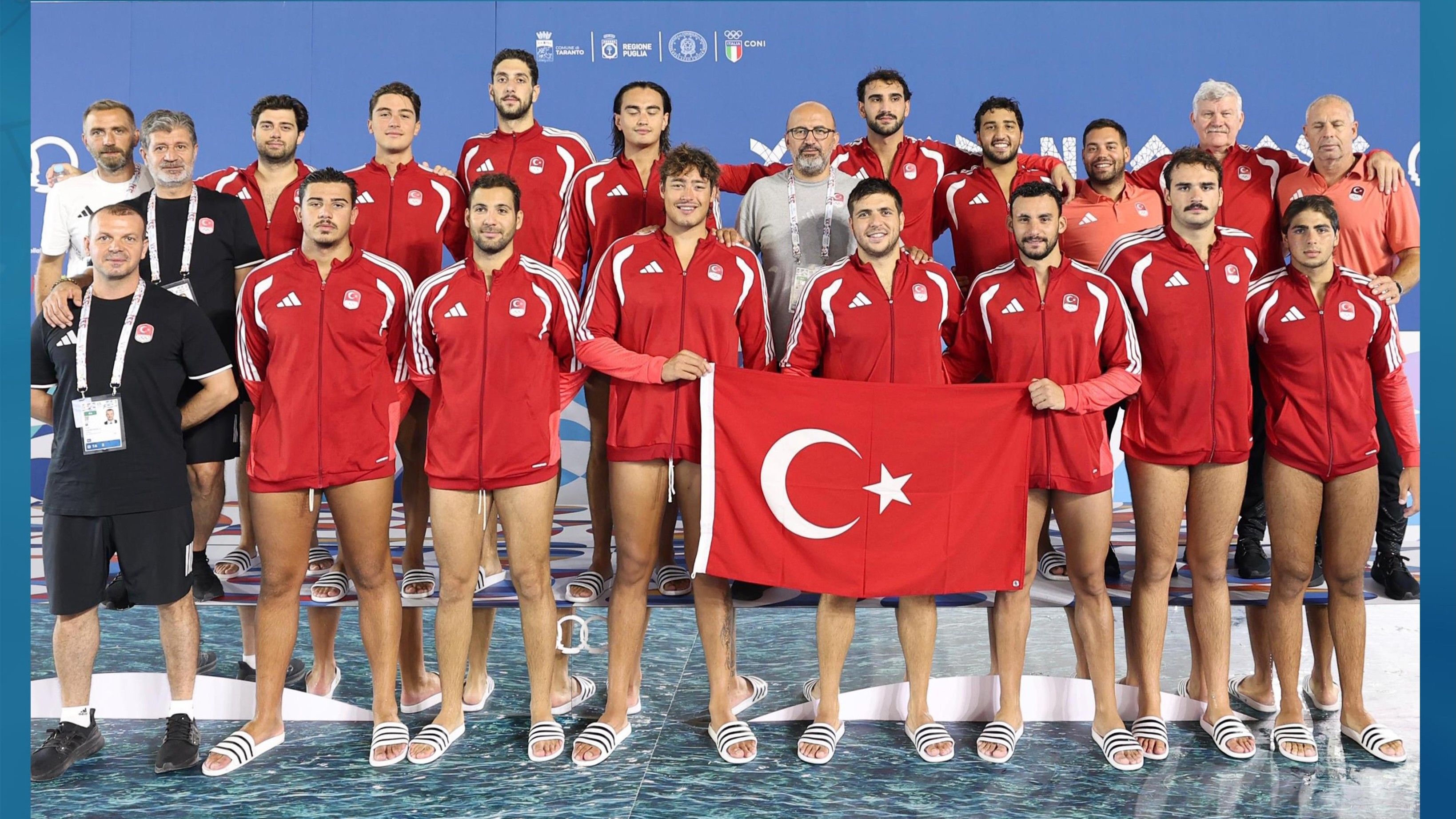 A Erkek Sutopu Milli Takımı Akdeniz Oyunları’nda 7’nci