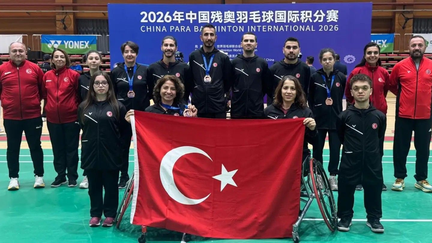 Para Badminton Millilerinden Çin’de 4 Bronz Madalya