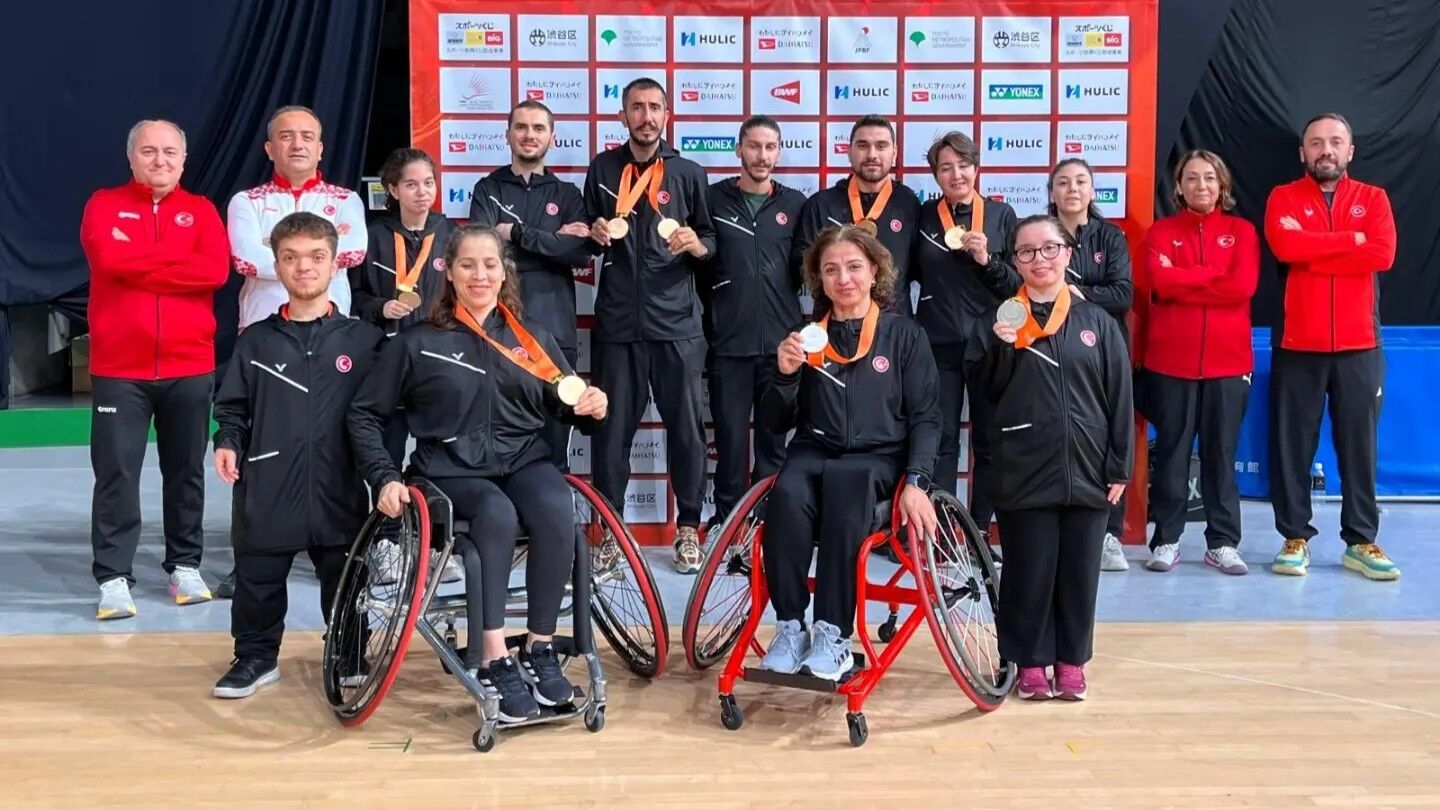 Milli Para Badmintoncular Tokyo’da 7 Madalya Kazandı