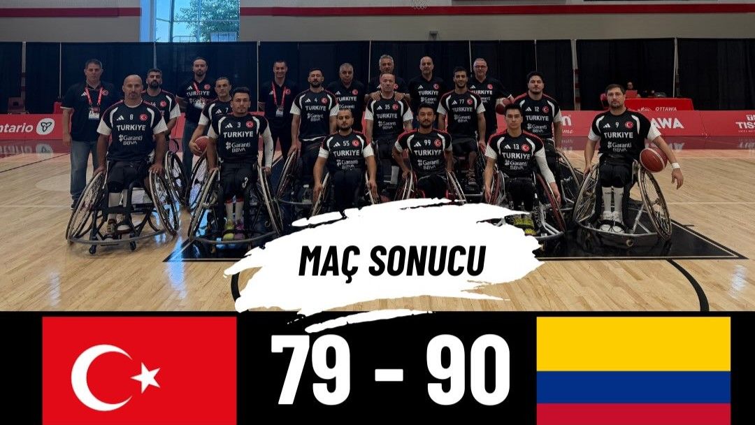 Türkiye Kolombiya’ya 90-79 Mağlup Oldu